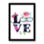 Quadro Decorativo Gato Love - Q06 - comprar online