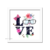 Quadro Decorativo Gato Love - Q06 - Loja Florar - Porta Maternidade - Decoração Personalizada