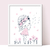 Quadro Infantil Menina Jardim | Q869