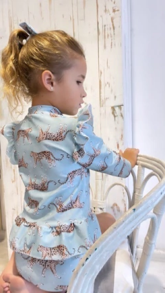 Conjunto Kids Remera Lycra UV y Bombacha - tienda online