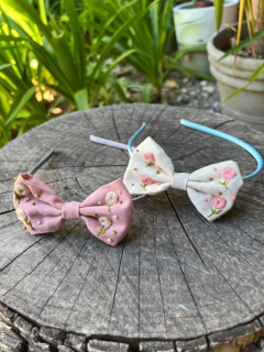 Vinchas con Moños Bordados - comprar online