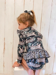 Conjunto Kids Remera Lycra UV y Bombacha