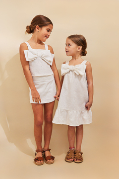 Top Moño liso - comprar online