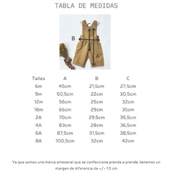 Jardinero Carol - tienda online