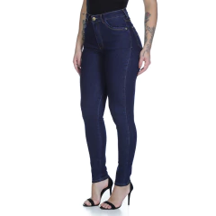 CALÇA JEANS LYCRA F SKINNY C/ALTA 36/46 - VFCJ0104 - comprar online