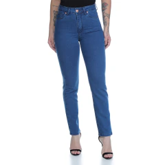 CALÇA JEANS LYCRA FEM RETA C/ALTA 36/46 - VFCJ3040