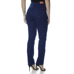 CALÇA JEANS LYCRA FEM RETA C/ALTA 36/46 - VFCJ3053 - comprar online