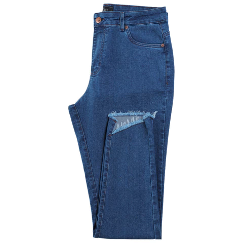 CALÇA JEANS LYCRA SKINNY PLUS SIZE 46/52 - VFJP0517