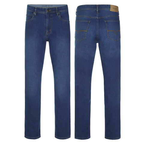 CALÇA JEANS LYCRA MASC RETA IMP - VMCR0056