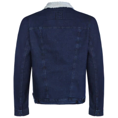 JAQUETA JEANS MAS C/ COLETE DE PELO P/GG - VMJA0036 na internet