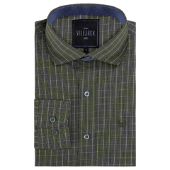 CAMISA REGULAR TRIC.FIO TINT M/L C/B 2/5 - VMTL0201 - comprar online