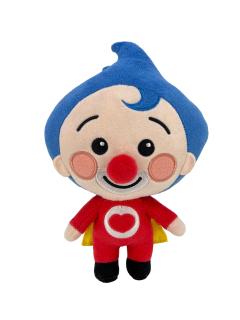 Peluche Musical Payaso Plim Plim Oficial pequeño. 20 cm altura.