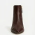 Bota Marrom Cano Curto Couro Salto Baixo Valentine - LOULLE