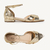 Rasteira Dourada Cristal Ouro Light - loja online