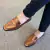 Mocassim Metalizado Couro Bronze Paris - comprar online