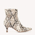 Bota Off White Cano Curto Salto Fino - comprar online