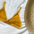 TOP SLIM AMARELO CINTILANTE - comprar online