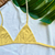 TOP TRIANGLE AMARELO BUTTER - Atol
