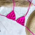 TOP CORTININHA PINK CINTILANTE