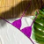 TOP CORTININHA ROXO - Atol