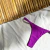 CALCINHA TRIANGLE ROXO