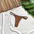 CALCINHA TRIANGLE CARAMELO