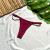 CALCINHA TRIANGLE VINHO - comprar online