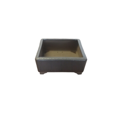 Macetas cerámica bonsai cuadrada mediana - tienda online