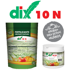 Fertilizante Orgánico Natural Dix 10 N