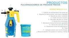 Pulverizador H-1.5 GIBER - comprar online
