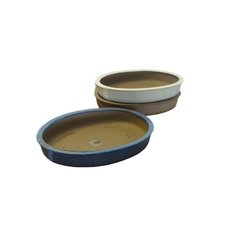Macetas cerámica bonsai ovalada - tienda online