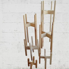 Pie de Madera Pino - Vivero Mario