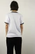 Camiseta Unissex Ringer Tee Branco / Preto