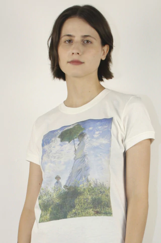 Camiseta Feminina Ringer Tee Lady Monet - comprar online