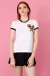 camiseta feminina ringer lonely hearts beatles