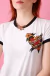 camiseta feminina ringer lonely hearts beatles