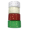Kit Fitas Natal Gorgurao com Estrela dourada 38mm (8 metros)