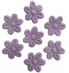 aplique flor prensada