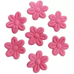 aplique flor prensada