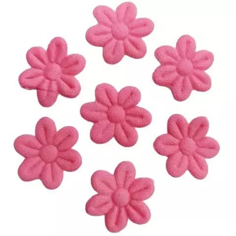 aplique flor prensada