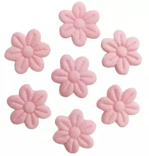 aplique flor prensada