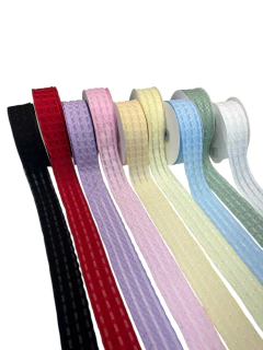 Imagem do Fita Organza Trançada Branca 38mm (2 metros)