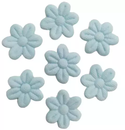 aplique flor prensada