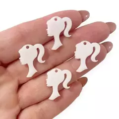 Kit de apliques Barbie Acrilico (30 pcs)