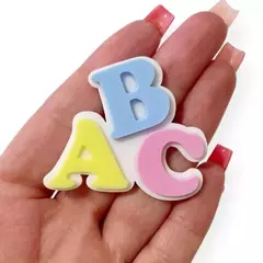 Imagem do Kit de apliques Escolares Acrilico (11 pcs)