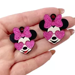Imagem do Kit apliques da Minnie Acrilico ( 11 pcs)