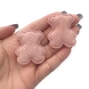 Aplique de Ursinho Nude Rosado tecido (par)