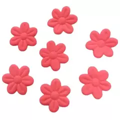 aplique flor prensada