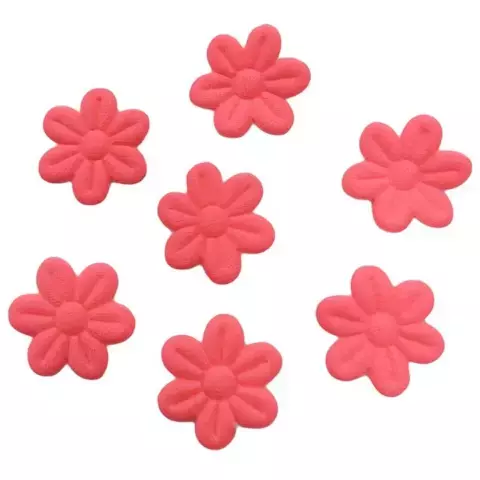 aplique flor prensada