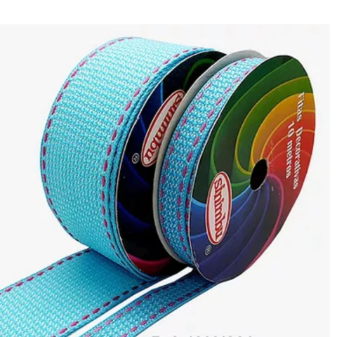 fita-pespontada-azul-com-rosa